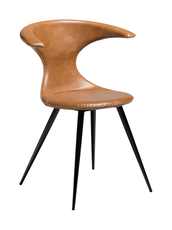 Blagovaonska stolica Flair Brown Leather 1
