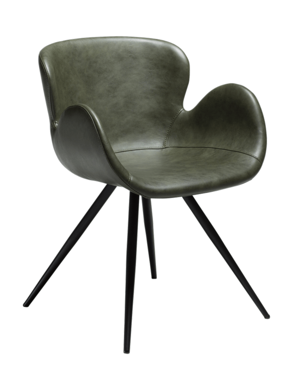 Blagovaonska stolica Gaia Vintage Green