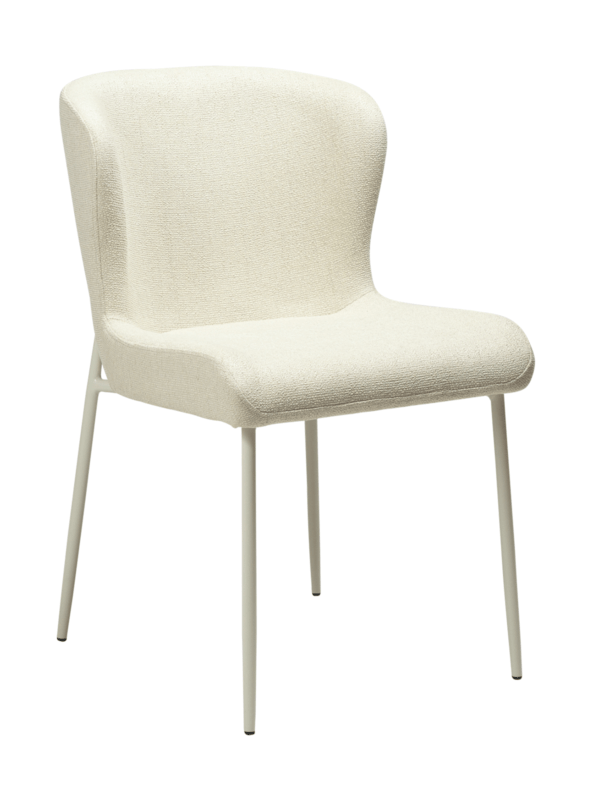 Blagovaonska stolica Glam White 1