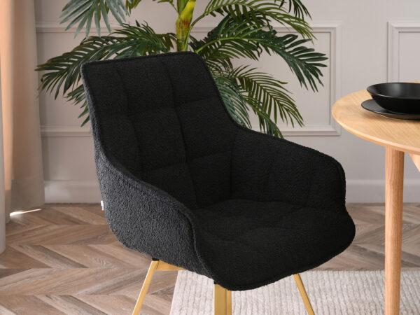 Blagovaonska stolica King Boucle - Slika 9