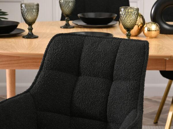 Blagovaonska stolica King Boucle - Slika 12