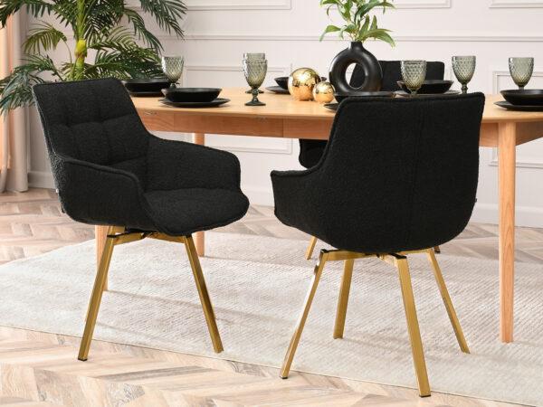 Blagovaonska stolica King Boucle - Slika 19