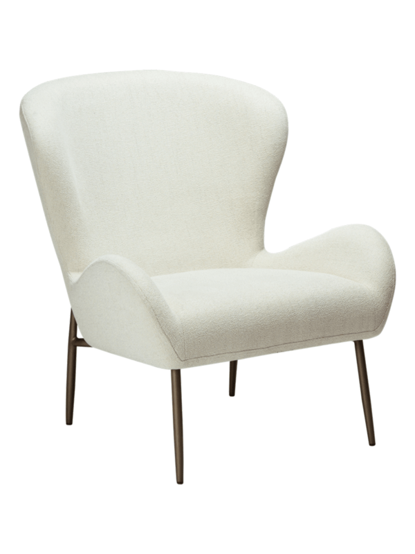 Fotelja Glam White