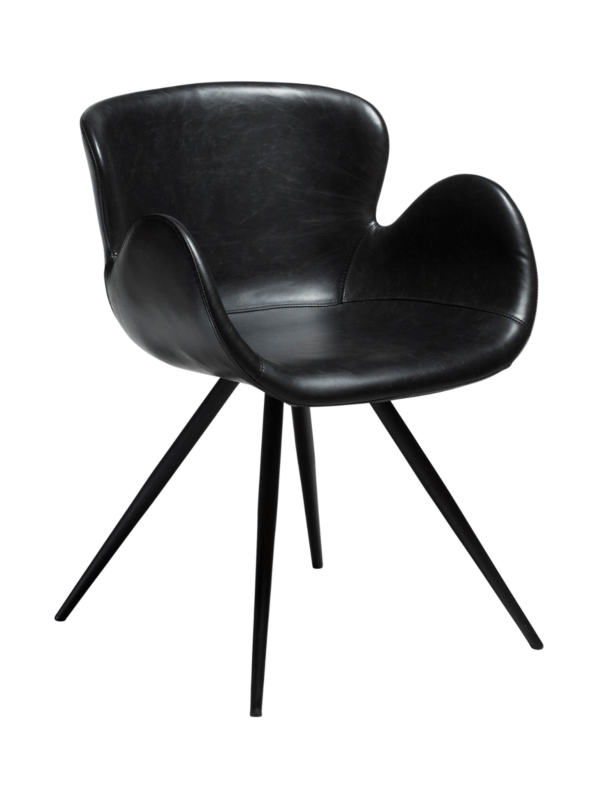 Blagovaonska stolica Gaia Vintage Black