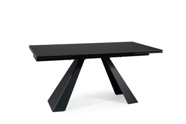 Blagovaonski stol Petal 160 Noir - Slika 3