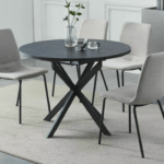 Blagovaonski stol Lori Black 7