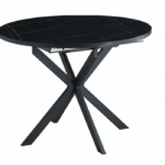 Blagovaonski stol Lori Black 9