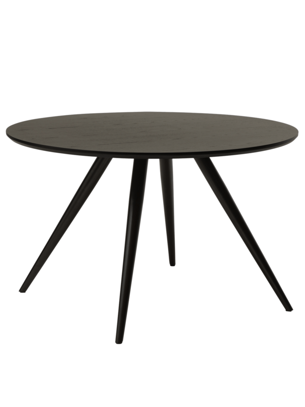 Blagovaonski stol Eclipse Black Round 120