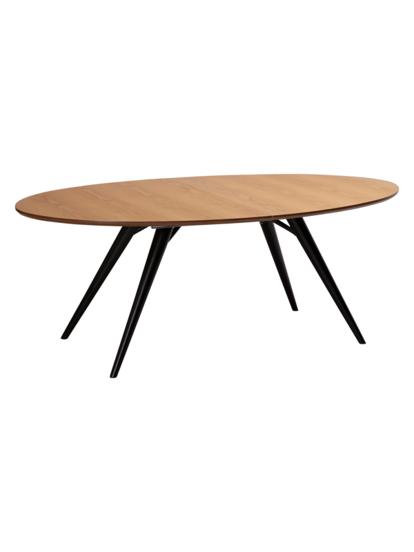 Blagovaonski stol Eclipse Oak Oval 200