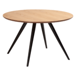 Blagovaonski stol Eclipse Oak Round 120 1