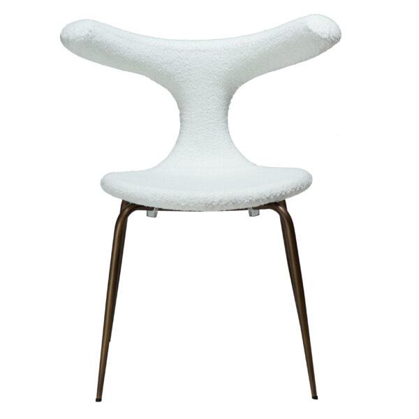 Blagovaonska stolica Bull Off white - Slika 5