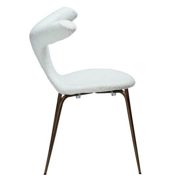Blagovaonska stolica Bull Off white - Slika 6