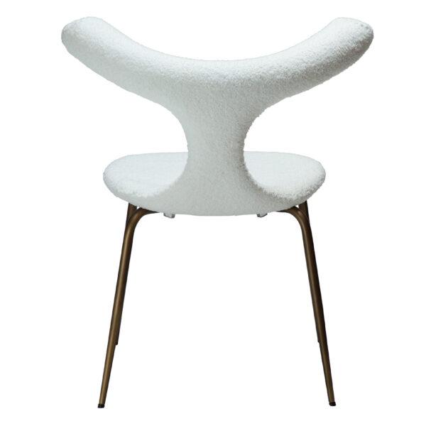 Blagovaonska stolica Bull Off white - Slika 7