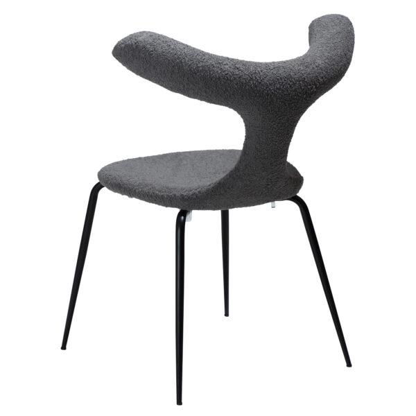 Blagovaonska stolica Bull Grey - Slika 5