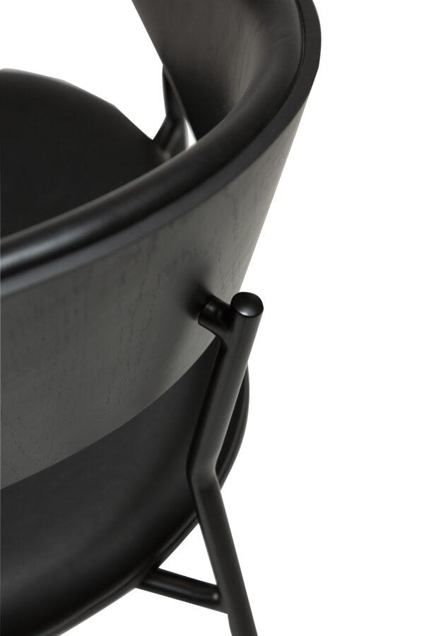 Blagovaonska stolica Crib Black Ash - Slika 5