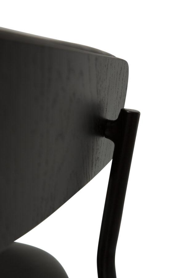 Blagovaonska stolica Crib Black Ash - Slika 6