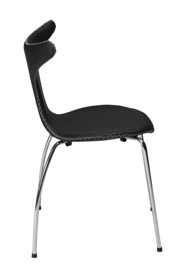 Blagovaonska stolica Dolphin Black - Slika 2