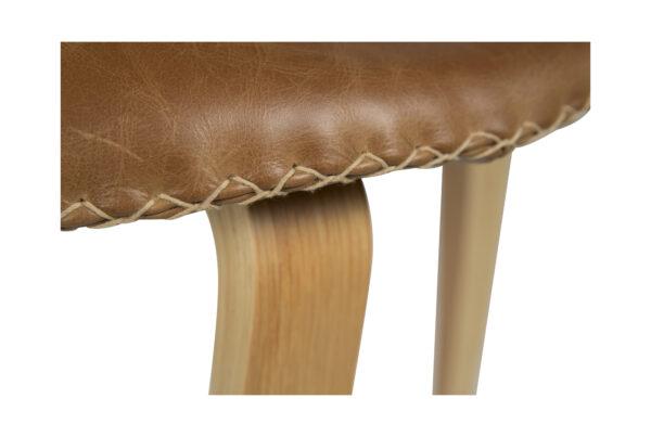 Blagovaonska stolica Dolphin Brown Oak - Slika 3
