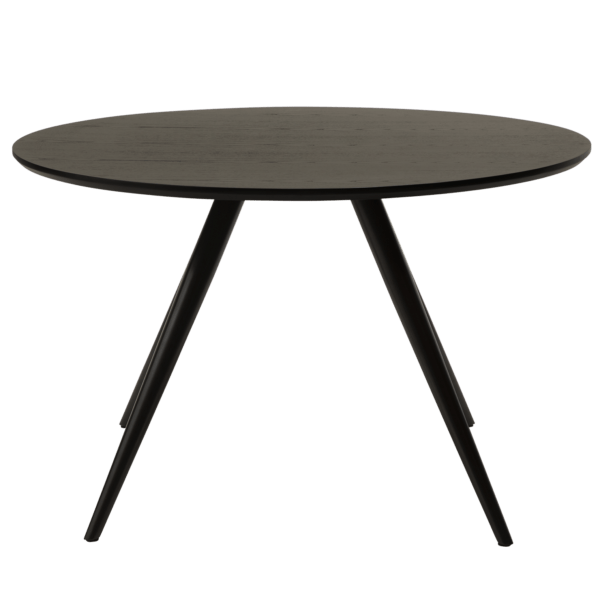 Blagovaonski stol Eclipse Black Round 120 2