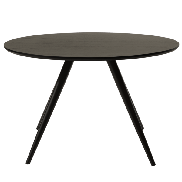 Blagovaonski stol Eclipse Black Round 120 - Slika 2