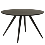 Blagovaonski stol Eclipse Black Round 120 7