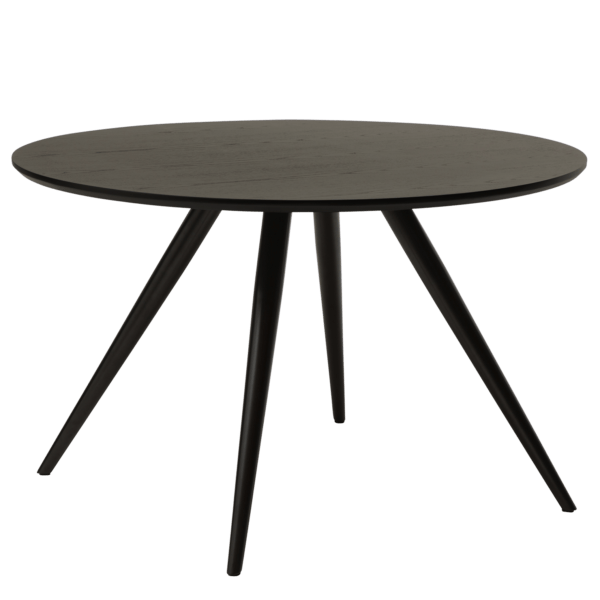 Blagovaonski stol Eclipse Black Round 120 4
