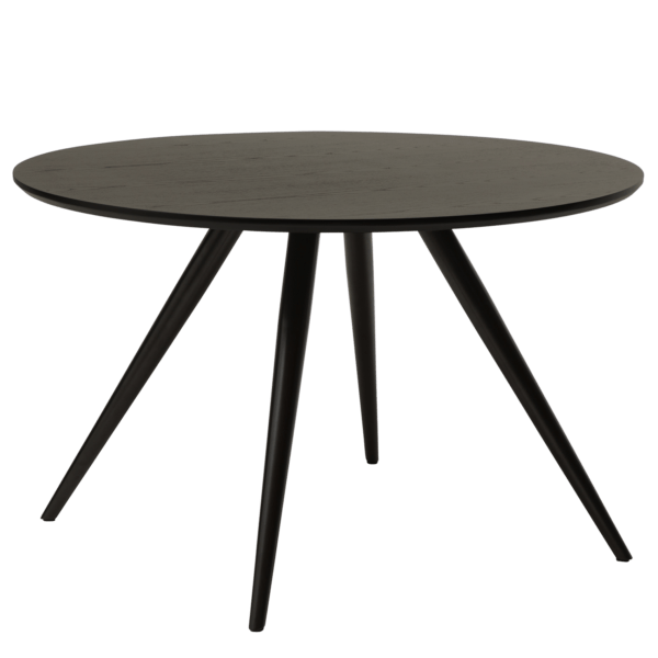 Blagovaonski stol Eclipse Black Round 120 - Slika 4