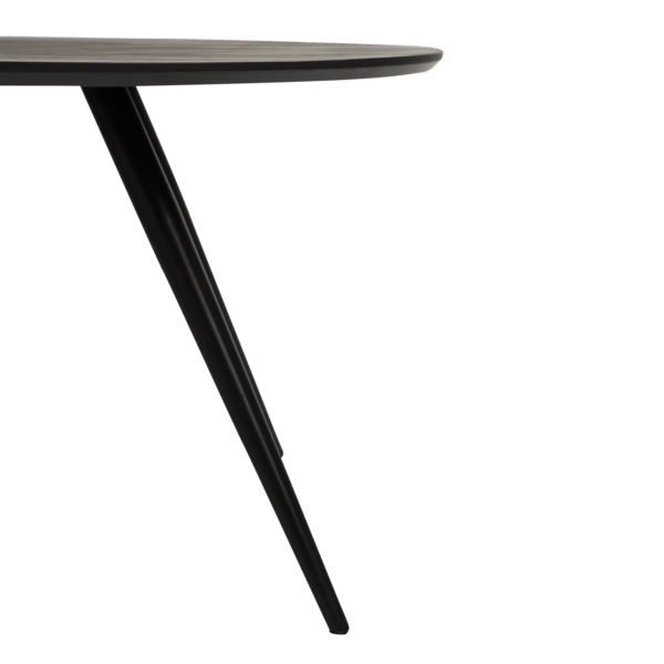 Blagovaonski stol Eclipse Grey Round 120 3