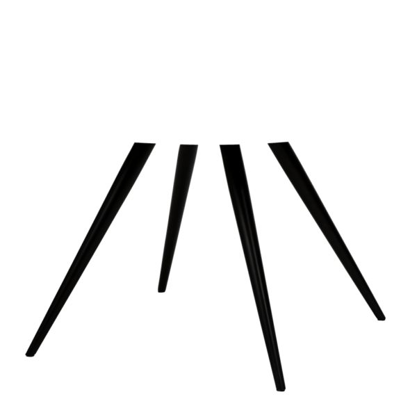 Noge stola Eclipse Black Round - Slika 2