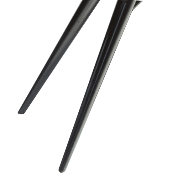 Noge stola Eclipse Black Round - Slika 3