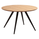 Blagovaonski stol Eclipse Oak Round 120 3