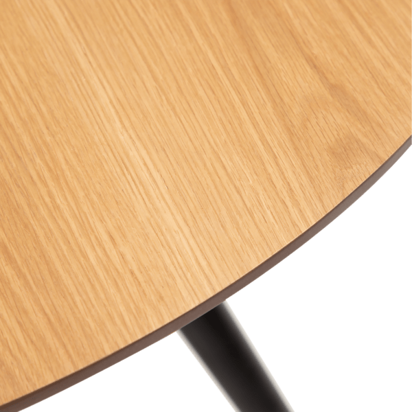 Blagovaonski stol Eclipse Oak Round 120 5