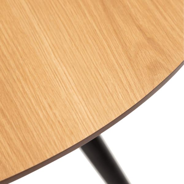 Blagovaonski stol Eclipse Oak Round 120 - Slika 5