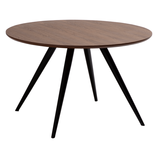 Blagovaonski stol Eclipse Walnut Round 120 2