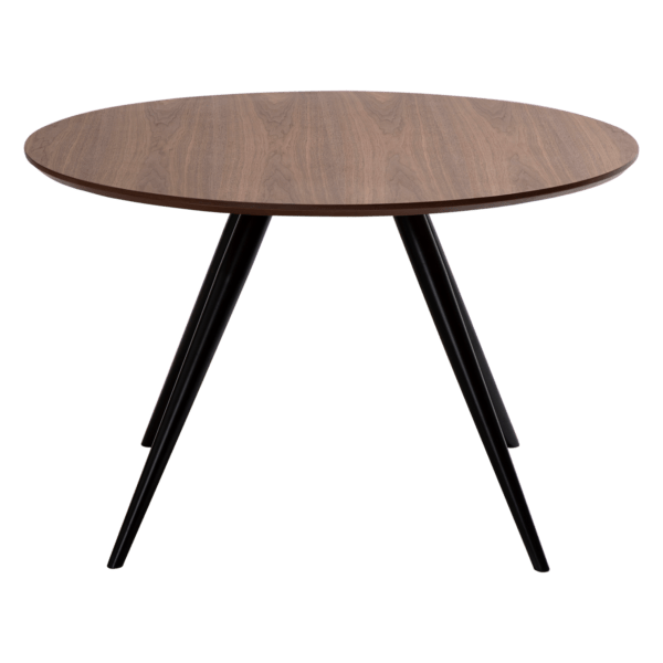 Blagovaonski stol Eclipse Walnut Round 120 3