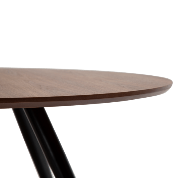 Blagovaonski stol Eclipse Walnut Round 120 4