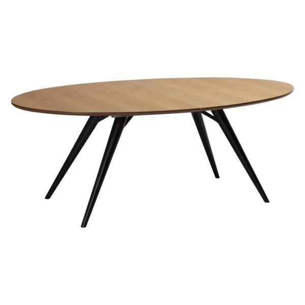 Blagovaonski stol Eclipse Oak Oval 200 - Slika 4