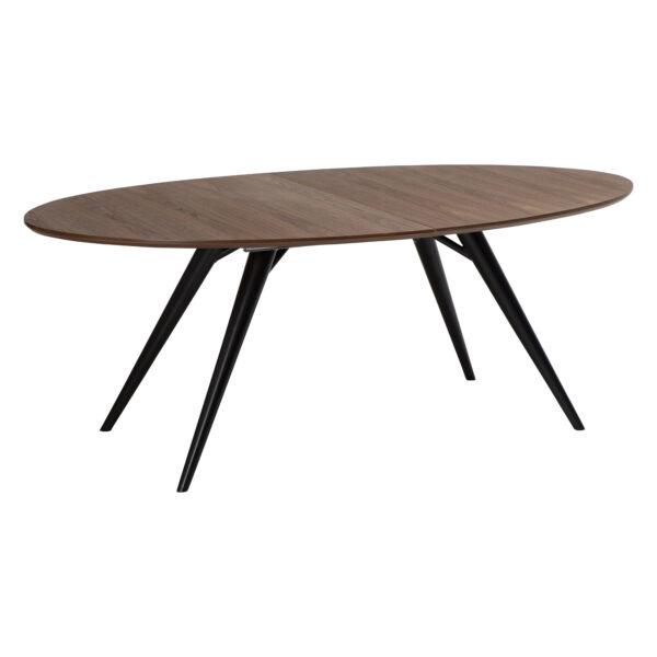 Blagovaonski stol Eclipse Walnut Oval 200 - Slika 6