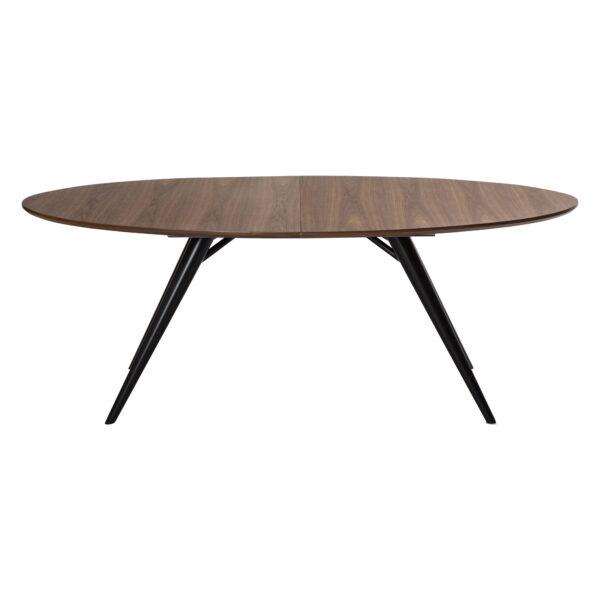 Blagovaonski stol Eclipse Walnut Oval 200 - Slika 7