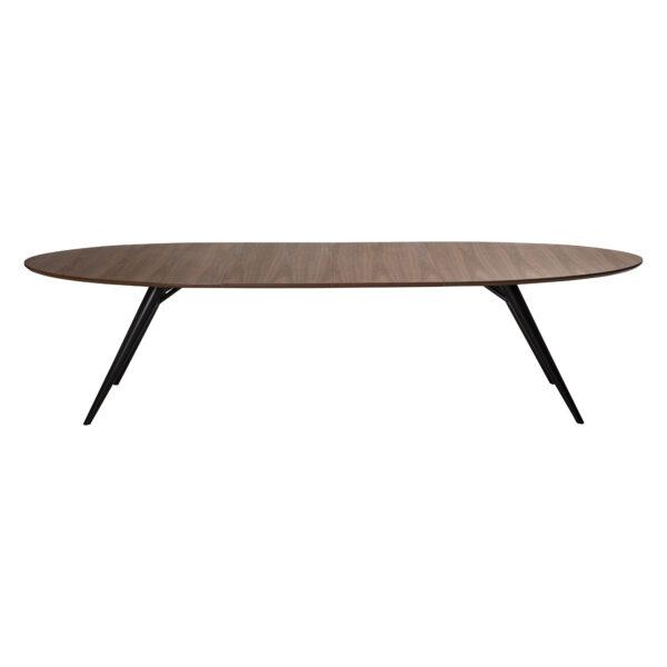 Blagovaonski stol Eclipse Walnut Oval 200 - Slika 3