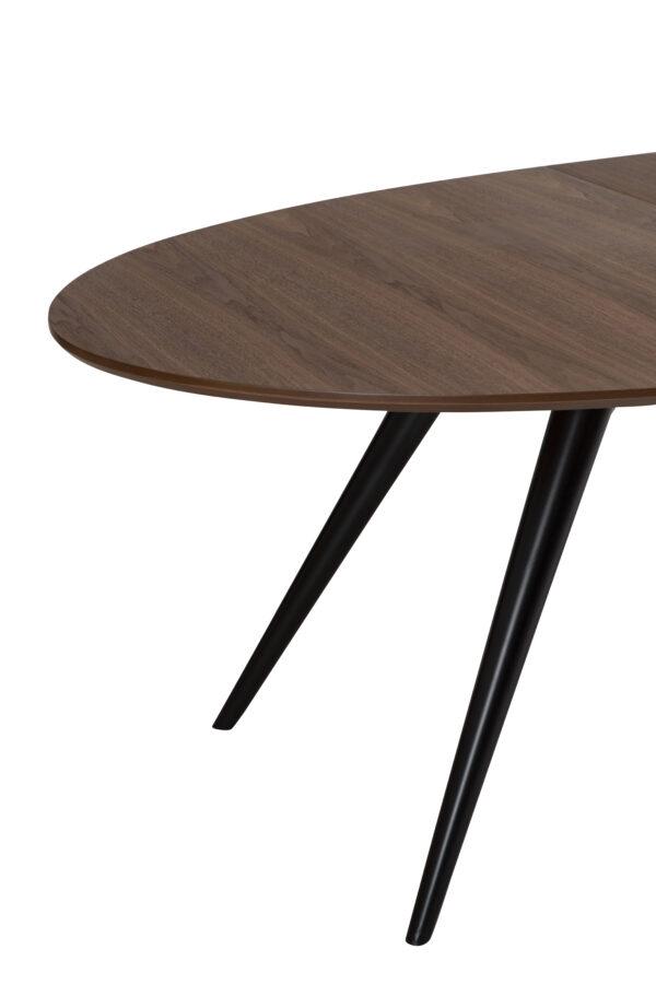 Blagovaonski stol Eclipse Walnut Oval 200 - Slika 5