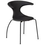 Blagovaonska stolica Flair Black 3