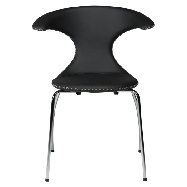 Blagovaonska stolica Flair Black Chrome - Slika 4