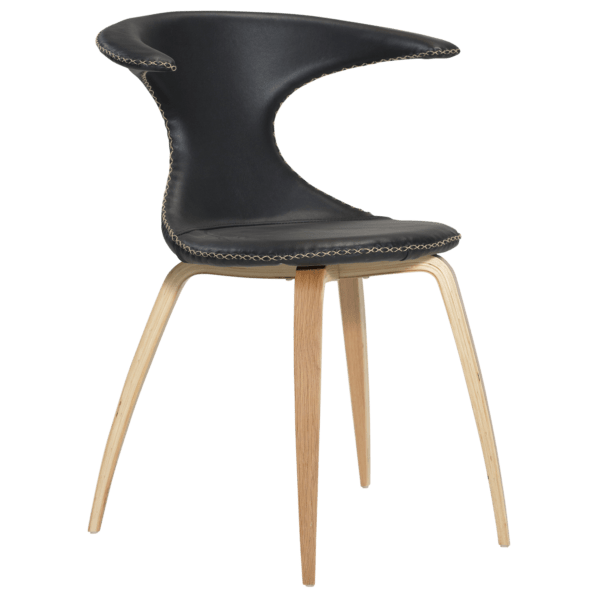Blagovaonska stolica Flair Black Oak - Slika 2