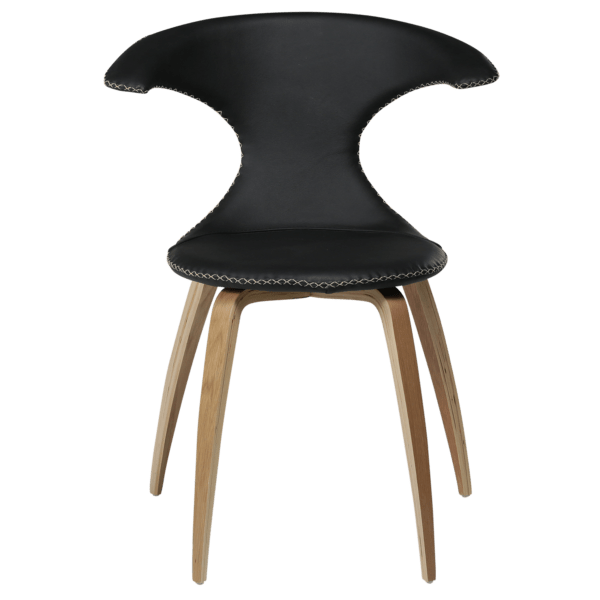 Blagovaonska stolica Flair Black Oak 3