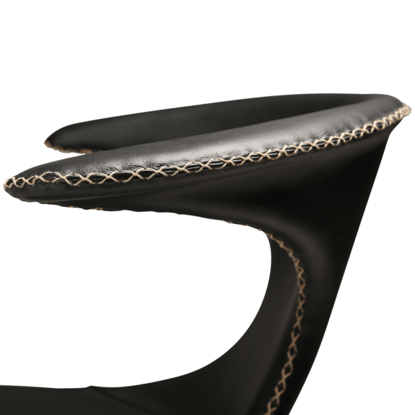 Blagovaonska stolica Flair Black Oak - Slika 5
