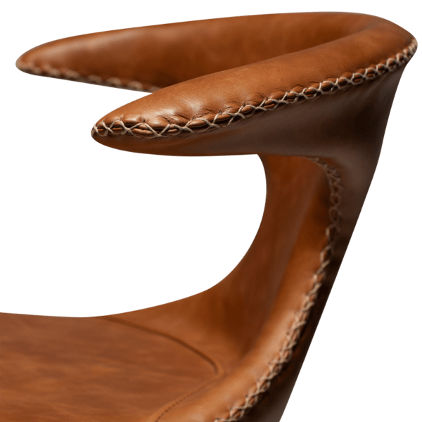 Barska stolica Flair Leather Brown 7