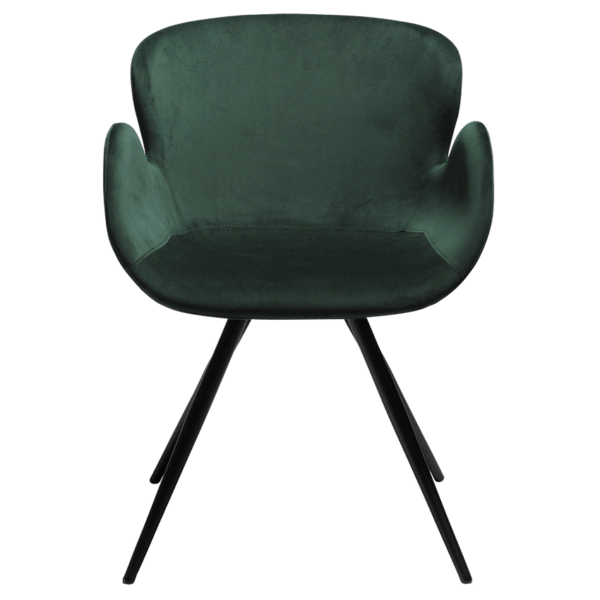 Blagovaonska stolica Gaia Green Velvet 3