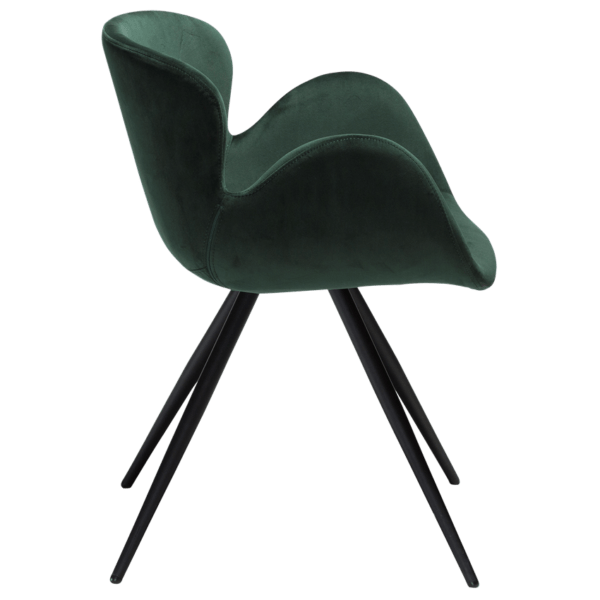 Blagovaonska stolica Gaia Green Velvet 4