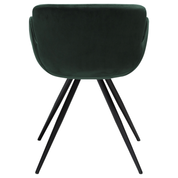 Blagovaonska stolica Gaia Green Velvet 5